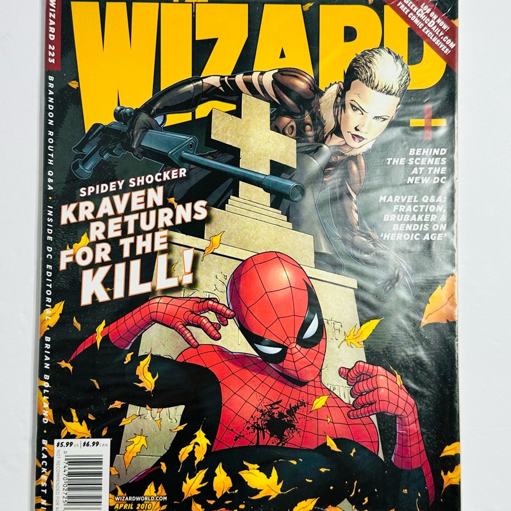Sealed 2010 Wizard Magazine Issue 223
